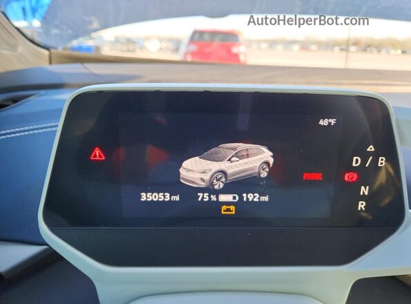 1V2GNPE85PC008173 2023 VOLKSWAGEN ID.4 Blue ხელსაწყოთა პანელის ხედი