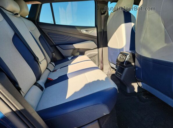 1V2GNPE85PC008173 2023 VOLKSWAGEN ID.4 Blue უკანა სალონის ხედი