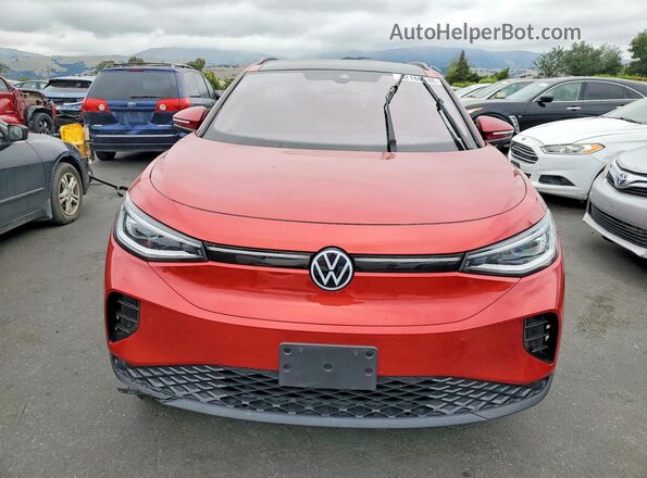 1V2GNPE87PC002732 2023 VOLKSWAGEN ID.4 Red Vista frontal