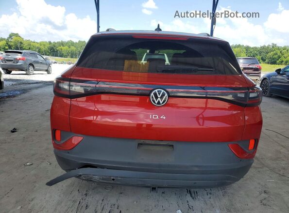 1V2GNPE88PC001413 2023 VOLKSWAGEN ID.4 Red Widok z tyłu