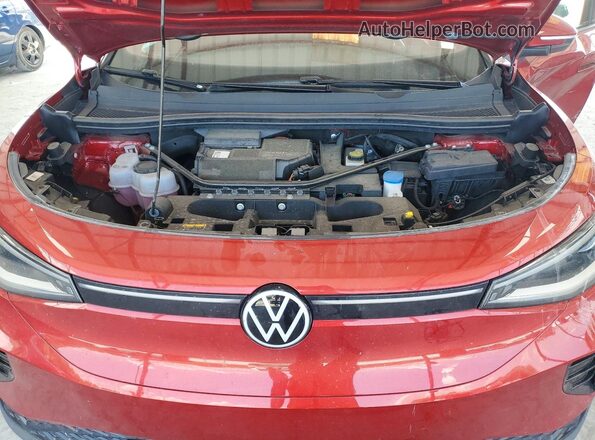 1V2GNPE88PC001413 2023 VOLKSWAGEN ID.4 Red Widok wnętrza z tyłu