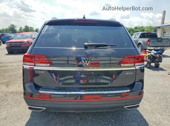 1V2GP2CA0MC533432 2021 VOLKSWAGEN ATLAS Black Widok z tyłu