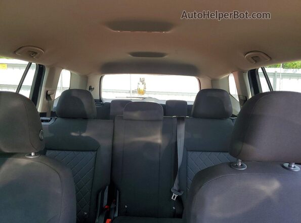 1V2GP2CA0MC533432 2021 VOLKSWAGEN ATLAS Black Widok tylnych siedzeń