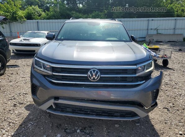 1V2GP2CA0MC576362 2021 VOLKSWAGEN ATLAS Серый Вид спереди
