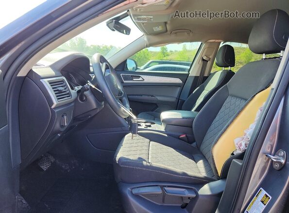 1V2GP2CA2MC600323 2021 VOLKSWAGEN ATLAS Gray წინა სალონის ხედი