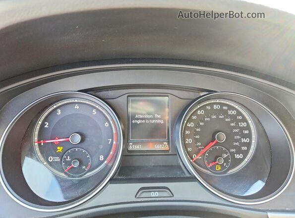 1V2GP2CA2MC600323 2021 VOLKSWAGEN ATLAS Gray ხელსაწყოთა პანელის ხედი