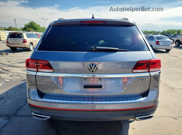 1V2GP2CA2MC600323 2021 VOLKSWAGEN ATLAS Gray უკანა ხედი