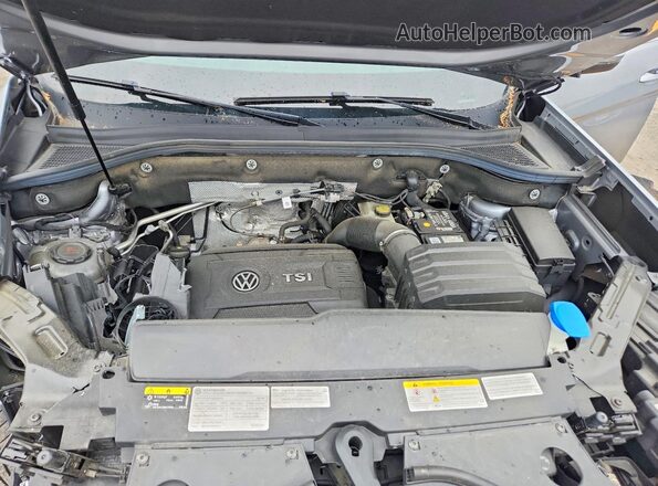 1V2GP2CA8MC593362 2021 VOLKSWAGEN ATLAS Gray ძრავის განყოფილების ხედი