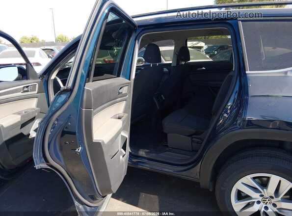 1V2GP2CA9MC609441 2021 VOLKSWAGEN ATLAS Blue Widok naklejki z numerem VIN
