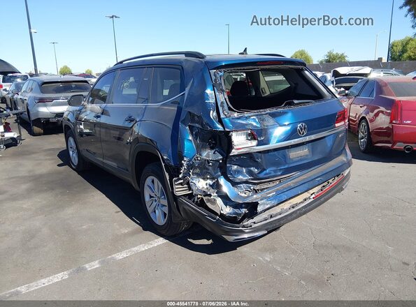 1V2GP2CA9MC609441 2021 VOLKSWAGEN ATLAS Blue Tył lewy