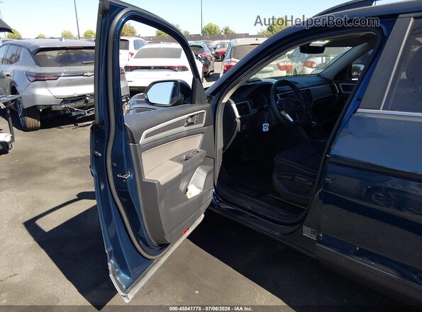 1V2GP2CA9MC609441 2021 VOLKSWAGEN ATLAS Blue Widok wnętrza z przodu