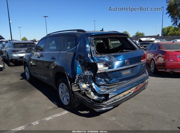 1V2GP2CA9MC609441 2021 VOLKSWAGEN ATLAS Blue Widok wnętrza 360 stopni