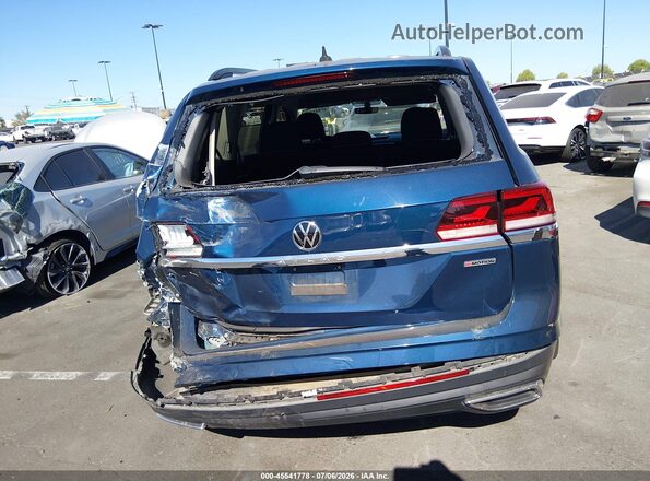 1V2GP2CA9MC609441 2021 VOLKSWAGEN ATLAS Blue 