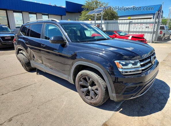 1V2GR2CA3KC554900 2019 VOLKSWAGEN ATLAS Black Delantero derecho