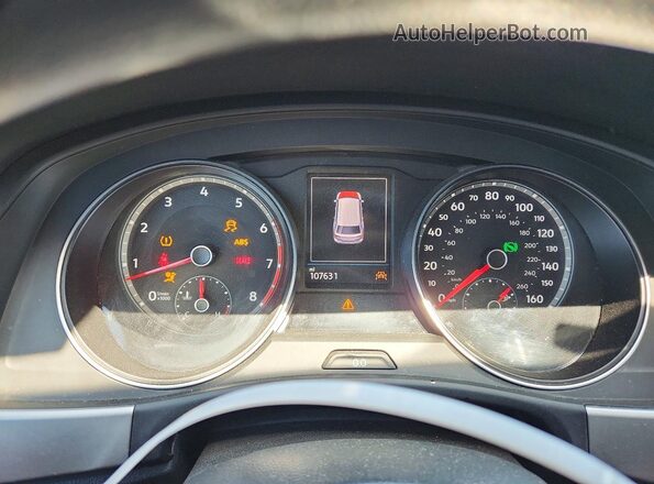 1V2GR2CA3KC554900 2019 VOLKSWAGEN ATLAS Black Vista del cuadro de instrumentos