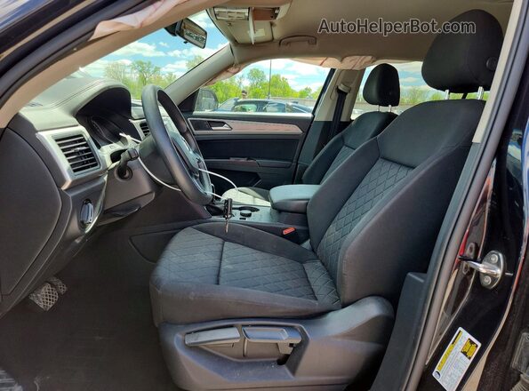 1V2GR2CA3KC554900 2019 VOLKSWAGEN ATLAS Black Vista interior delantera