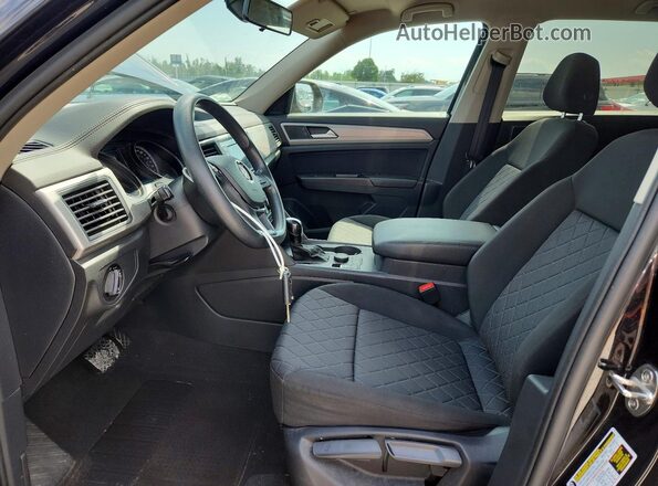 1V2GR2CA6KC607640 2019 VOLKSWAGEN ATLAS Black Սալոնի դիմացի տեսք