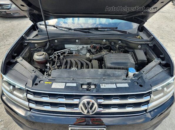 1V2GR2CA6KC607640 2019 VOLKSWAGEN ATLAS Black Շարժիչի բաժամունքի տեսք