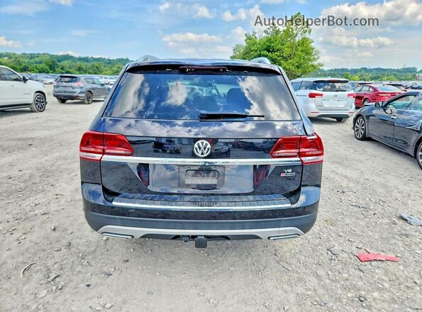 1V2GR2CA6KC607640 2019 VOLKSWAGEN ATLAS Black Հետևի տեսք