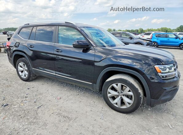1V2GR2CA6KC607640 2019 VOLKSWAGEN ATLAS Black Առջևի աջ