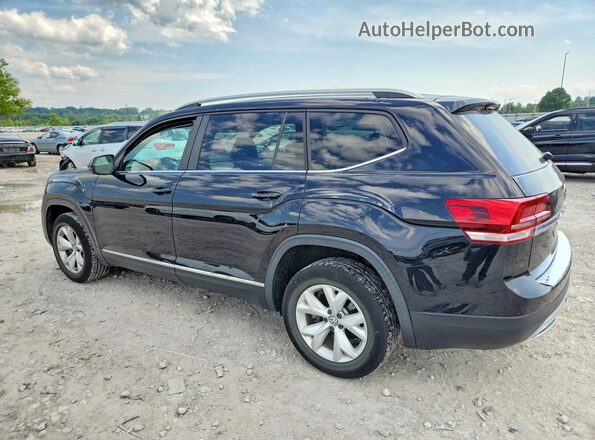 1V2GR2CA6KC607640 2019 VOLKSWAGEN ATLAS Black Հետևի ձախ