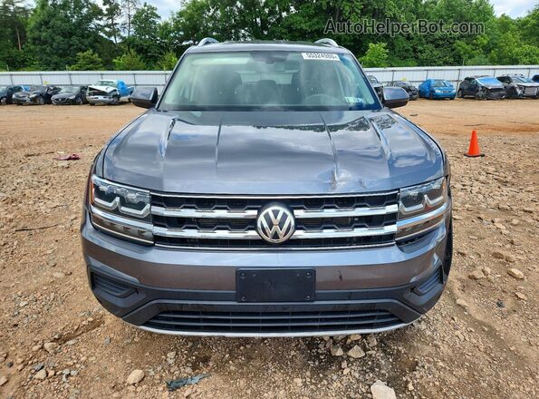 1V2GR2CAXKC506357 2019 VOLKSWAGEN ATLAS Gray Вид спереду