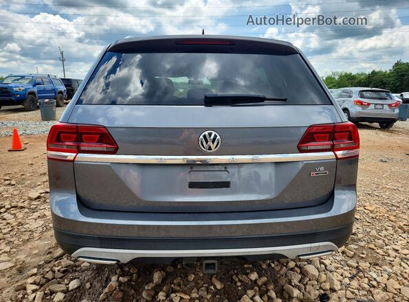 1V2GR2CAXKC506357 2019 VOLKSWAGEN ATLAS Gray Вид ззаду