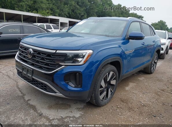 1V2HC2CA2TC222065 2026 VOLKSWAGEN ATLAS Blue Vista tres cuartos delantera izquierda
