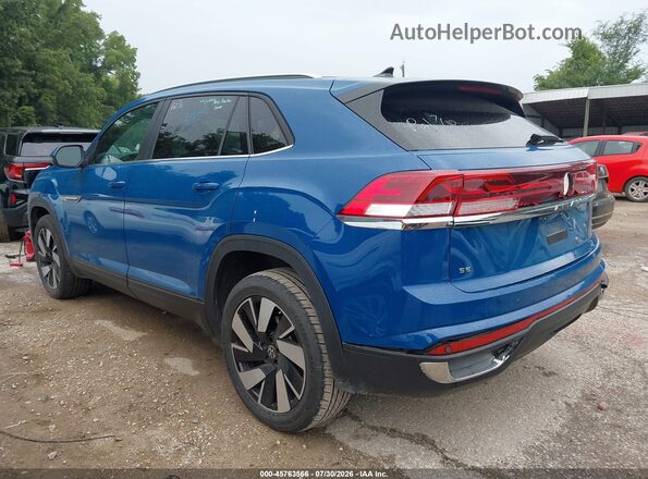 1V2HC2CA2TC222065 2026 VOLKSWAGEN ATLAS Blue Trasero izquierdo