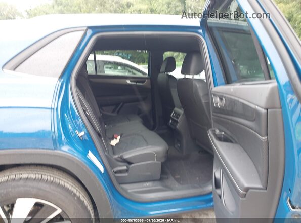 1V2HC2CA2TC222065 2026 VOLKSWAGEN ATLAS Blue Vista de la etiqueta del VIN