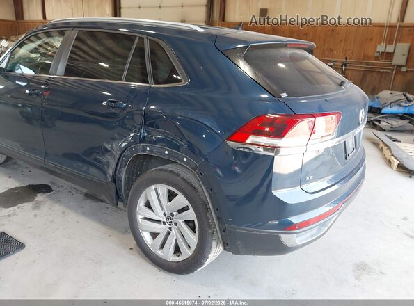 1V2HC2CA4MC207052 2021 VOLKSWAGEN ATLAS Blue Widok z przodu