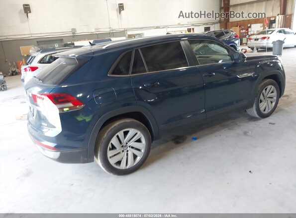 1V2HC2CA4MC207052 2021 VOLKSWAGEN ATLAS Blue Tył prawy
