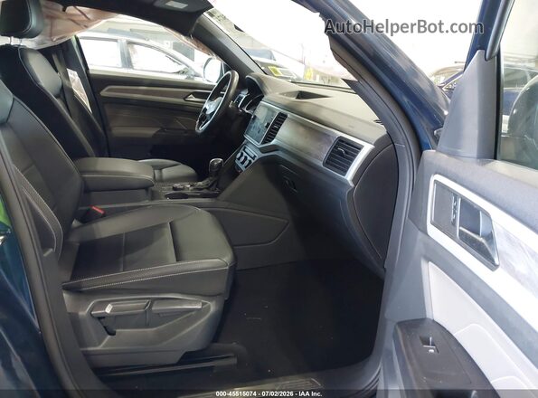 1V2HC2CA4MC207052 2021 VOLKSWAGEN ATLAS Blue Widok wnętrza z przodu