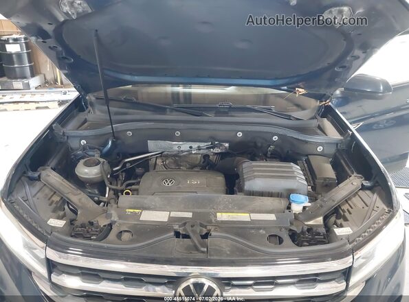 1V2HC2CA4MC207052 2021 VOLKSWAGEN ATLAS Blue Widok z tyłu