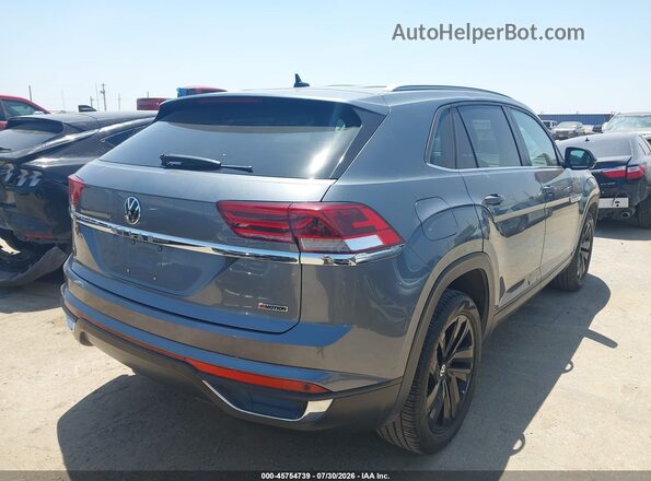 1V2HC2CA8MC231757 2021 VOLKSWAGEN ATLAS Black Rear right