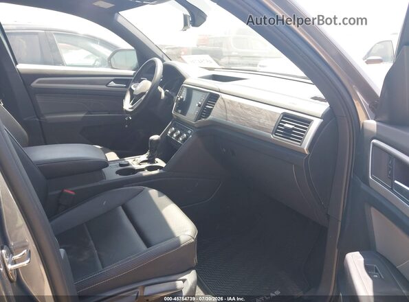 1V2HC2CA8MC231757 2021 VOLKSWAGEN ATLAS Black Front interior view