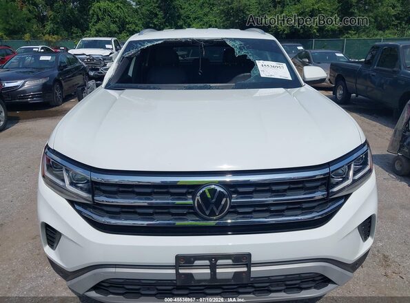 1V2HE2CA0PC212411 2023 VOLKSWAGEN ATLAS Белый Вид спереди