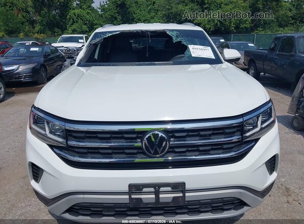 1V2HE2CA0PC212411 2023 VOLKSWAGEN ATLAS Белый Вид задней части салона