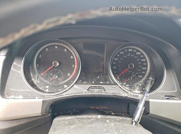 1V2HE2CA1MC221971 2021 VOLKSWAGEN ATLAS Gray Widok zestawu wskaźników