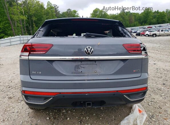 1V2HE2CA1MC221971 2021 VOLKSWAGEN ATLAS Gray Widok z tyłu