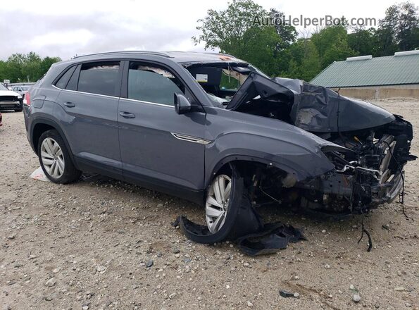 1V2HE2CA1MC221971 2021 VOLKSWAGEN ATLAS Gray Przód prawy