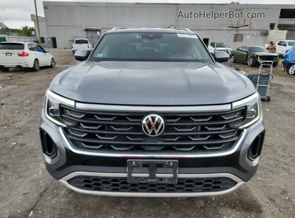 1V2HE2CA4SC227163 2025 VOLKSWAGEN ATLAS Silver Widok naklejki z numerem VIN