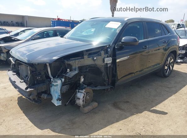 1V2HE2CA5SC222490 2025 VOLKSWAGEN ATLAS Black Przód lewy