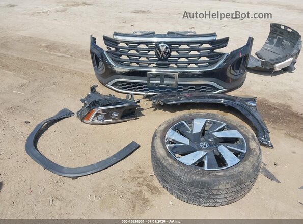 1V2HE2CA5SC222490 2025 VOLKSWAGEN ATLAS Black Widok zestawu wskaźników
