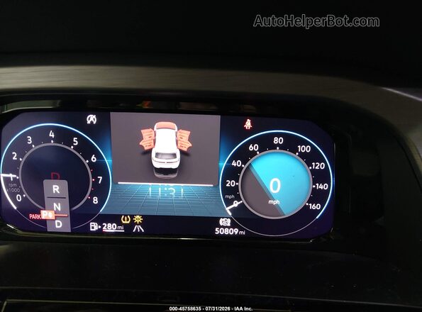 1V2HE2CA7RC229175 2024 VOLKSWAGEN ATLAS White Vista de los asientos traseros