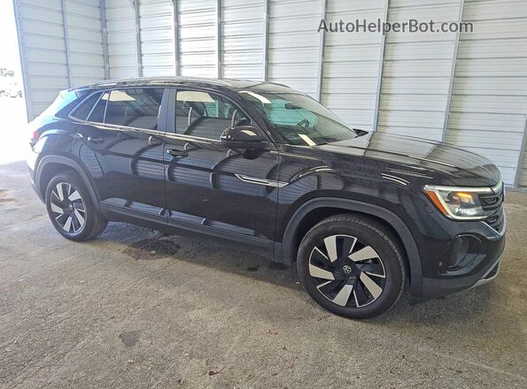 1V2HE2CAXRC218025 2024 VOLKSWAGEN ATLAS Black წინა მარჯვენა
