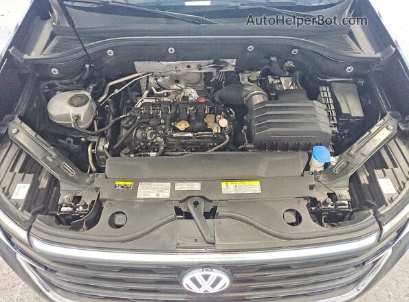 1V2HE2CAXRC218025 2024 VOLKSWAGEN ATLAS Black უკანა სალონის ხედი