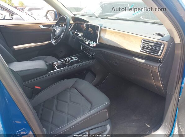 1V2HN2CA0TC516445 2026 VOLKSWAGEN ATLAS Blue Front interior view