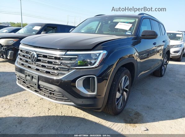 1V2HN2CA1TC577853 2026 VOLKSWAGEN ATLAS Black Vista tres cuartos delantera izquierda