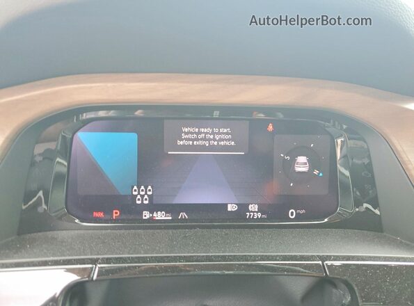 1V2HN2CA4TC555927 2026 VOLKSWAGEN ATLAS Black Vista del cuadro de instrumentos